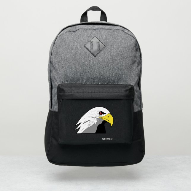 Eagle Personalized  Port Authority® Backpack (Front)