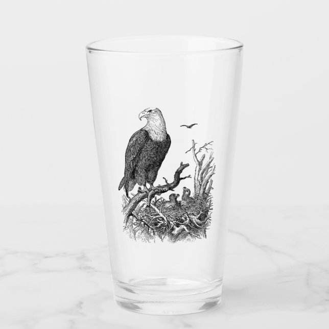 Eagle  Pint Glass (Front)