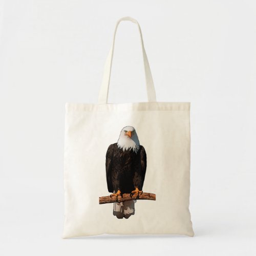 Eagle print animal Eagles motif Bald children Anim Tote Bag