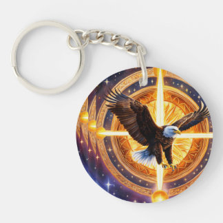 Eagle Printed Beautiful Keychain