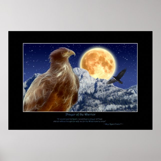 EAGLE & RAVEN Art Poster (Front)