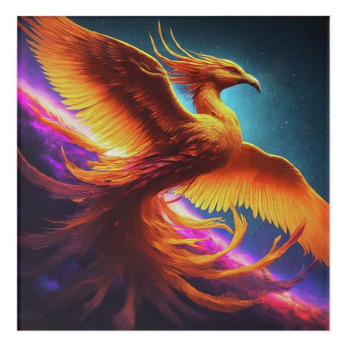 Eagle Reborn Acrylic Print