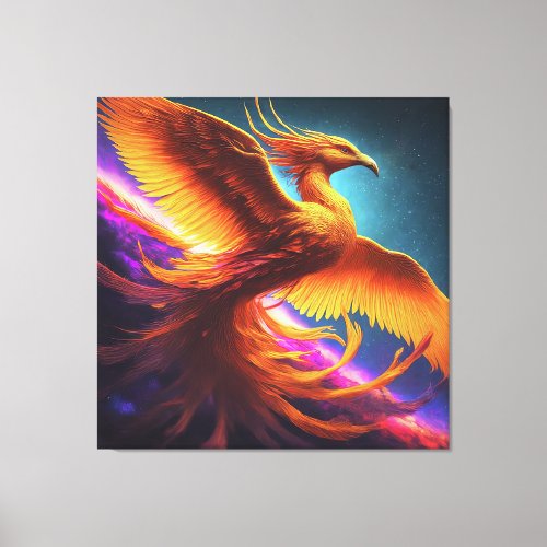 Eagle Reborn Canvas Print