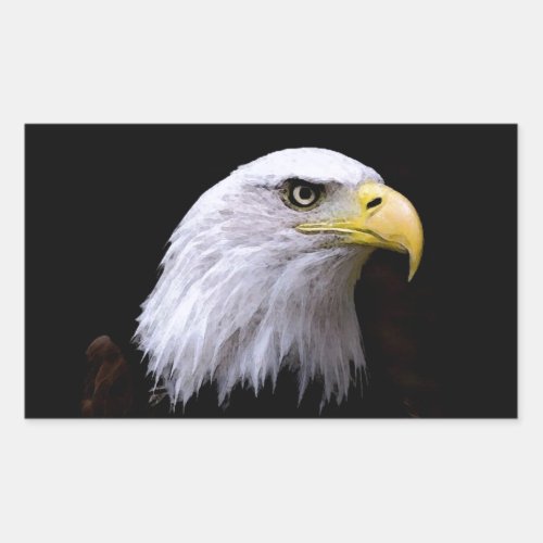 Eagle Rectangular Sticker