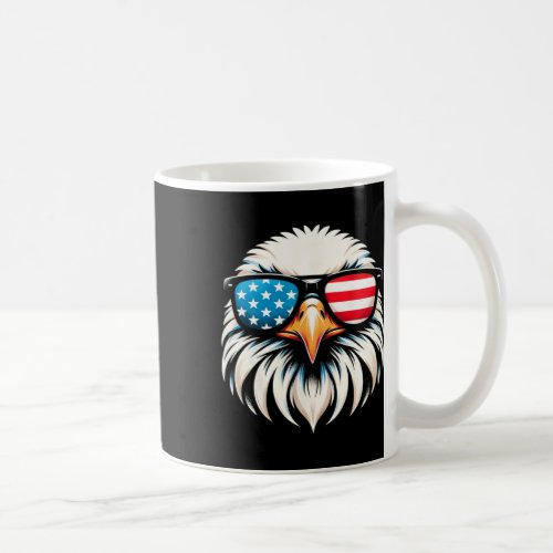 Eagle Red White Blue Usa Flag Eagle 4th Of July  Coffee Mug