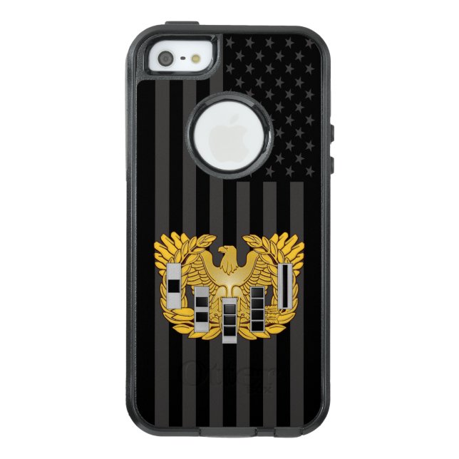 Eagle Rising Flag Phone Case (Back)