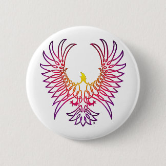 eagle rising, sunglow button