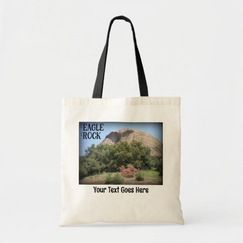 Eagle Rock California Monument Customizable Tote Bag