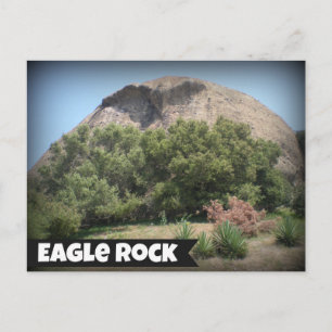 Eagle Rock California Monument Landmark Postcard