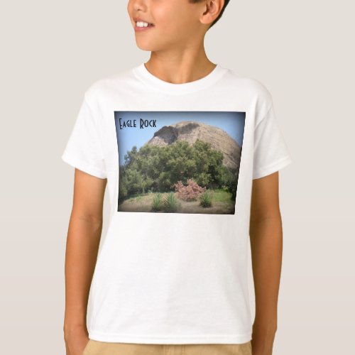 Eagle Rock California Monument Landmark T_Shirt