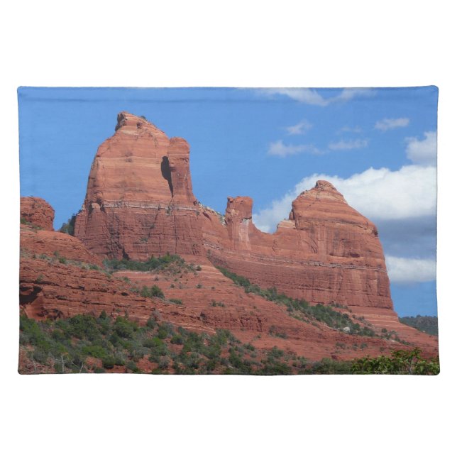 Eagle Rock I Sedona Arizona Travel Photography Cloth Placemat (Front)