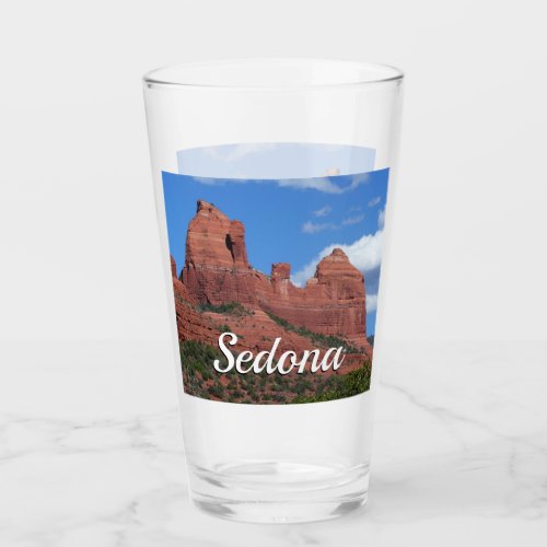 Eagle Rock I Sedona Arizona Travel Photography Glass