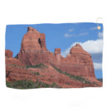 Eagle Rock I Sedona Arizona Travel Photography Golf Towel