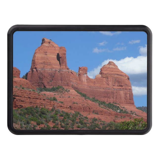 Eagle Rock I Sedona Arizona Travel Photography Hitch Cover (Front)
