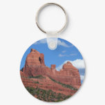 Eagle Rock I Sedona Arizona Travel Photography Keychain