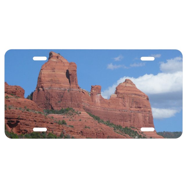 Eagle Rock I Sedona Arizona Travel Photography License Plate (Front)