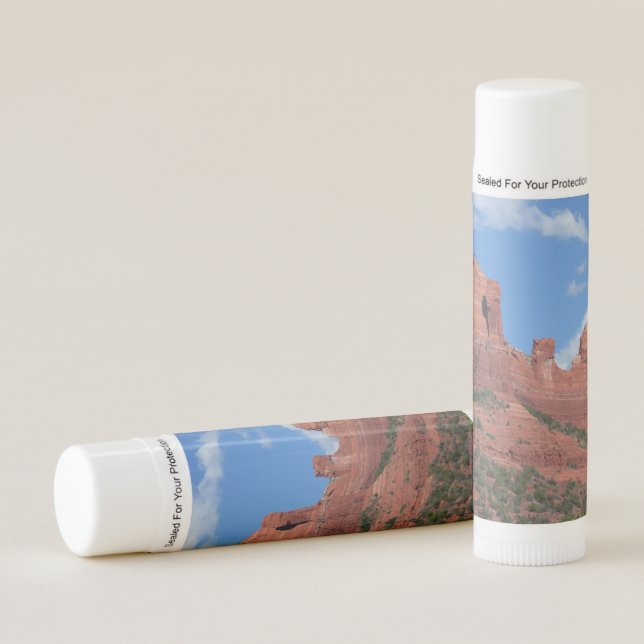 Eagle Rock I Sedona Arizona Travel Photography Lip Balm (Front)