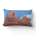 Eagle Rock I Sedona Arizona Travel Photography Lumbar Pillow