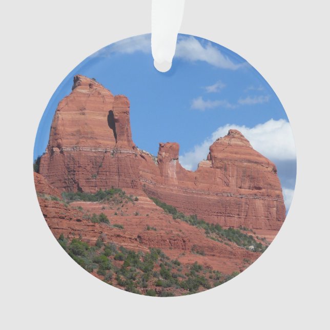 Eagle Rock I Sedona Arizona Travel Photography Ornament (Front)