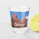 Eagle Rock I Sedona Arizona Travel Photography Shot Glass