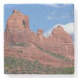 Eagle Rock I Sedona Arizona Travel Photography Stone Coaster