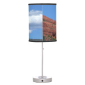 Eagle Rock I Sedona Arizona Travel Photography Table Lamp (Back)