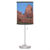 Eagle Rock I Sedona Arizona Travel Photography Table Lamp (Left)
