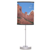 Eagle Rock I Sedona Arizona Travel Photography Table Lamp (Front)