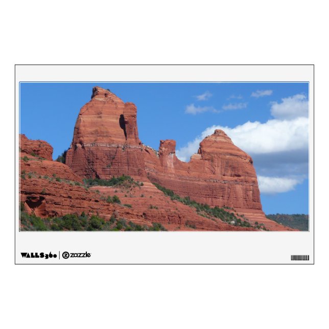 Eagle Rock I Sedona Arizona Travel Photography Wall Decal (Front)