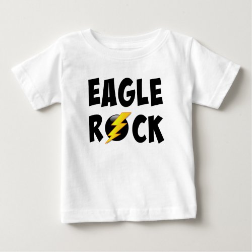 Eagle Rock Lightning Bolt Baby T_Shirt