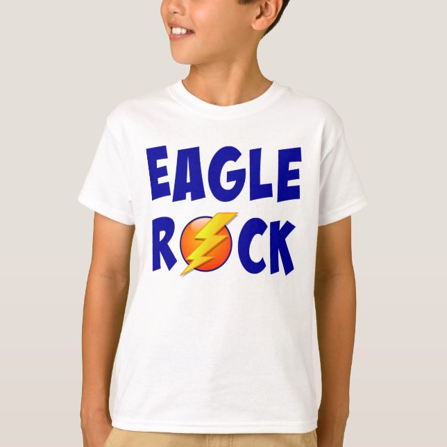 Eagle Rock Lightning Bolt T-Shirt (Front)