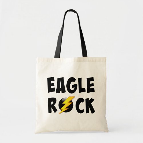 Eagle Rock Lightning Bolt Tote Bag