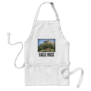 Eagle Rock Monument in Los Angeles, California Adult Apron