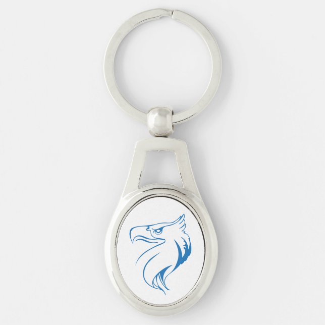 Eagle’s head keychain (Front)