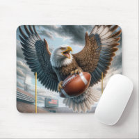 Eagle Scoring a Touchdown