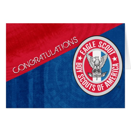Eagle Scout Congratulation Card Zazzle