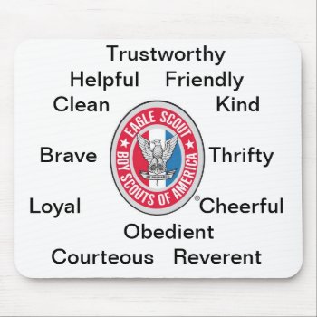 Eagle Scout Insignia Mousepad by boyscouts at Zazzle