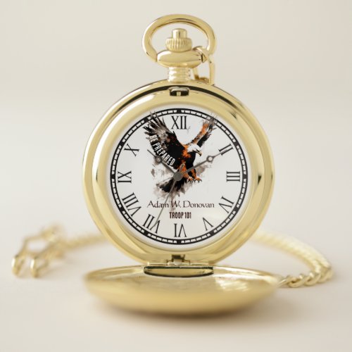 Eagle Scouts Gifts _ Pocket Watch