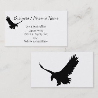 Eagle Silhouette Bird Nature Animal Custom