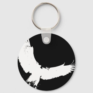 Eagle Silhouette Keychain