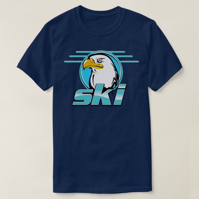 Eagle Ski T-Shirt (Design Front)