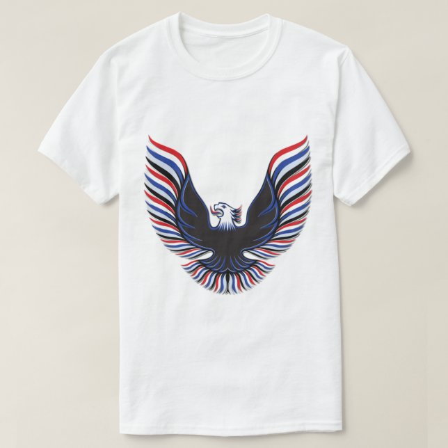Eagle Smokey and the bandit car movie art   T-Shirt (Design Front)