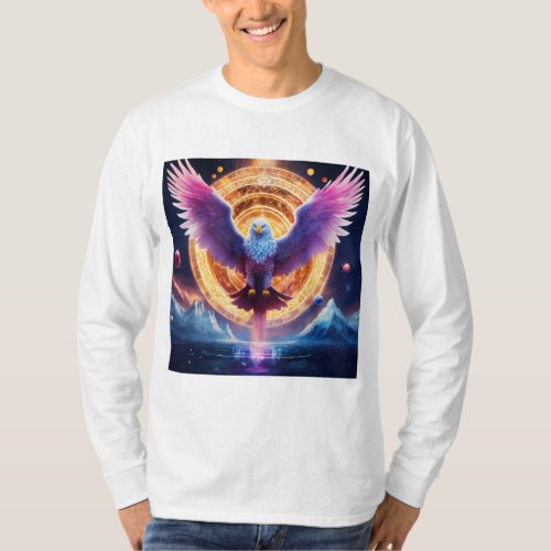  Eagle Soar Crystal Freedom T_Shirt Colle