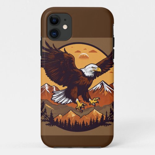 Eagle Soar Majestic Flight iPhone Cover