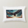 Eagle Soar: Majestic Flight Pillow Cover"