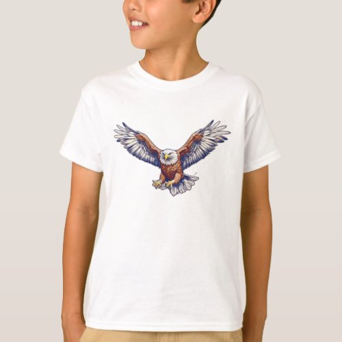 Eagle Soar Majestic Flight T_Shirt