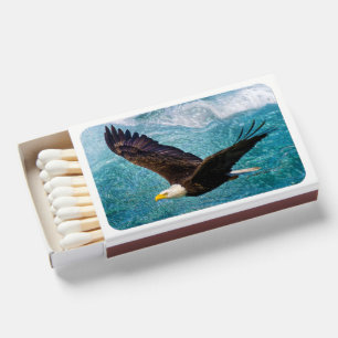 Eagle Soaring Above the Storm Matchboxes