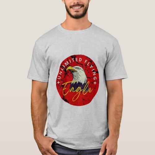 Eagle Soars Limitless Majesty T_Shirt