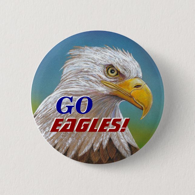 EAGLE SPIRIT PINBACK BUTTON (Front)