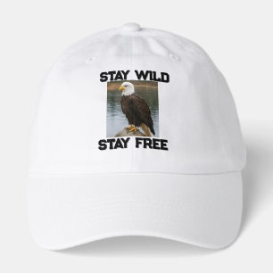 Eagle Stay Wild Stay Free Hat